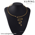 Xuping 2016 Lastest Brass Hard Round Circle Halskette